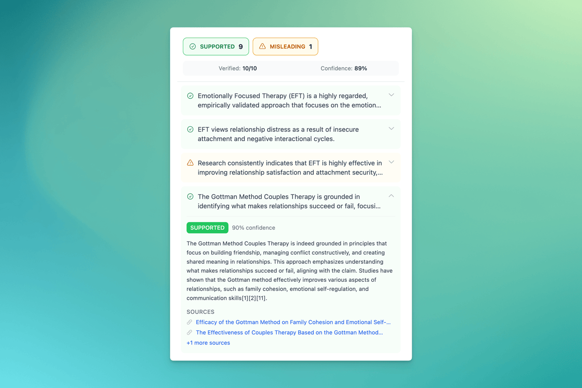 Fact-Checking Sidebar in KopplaHQ